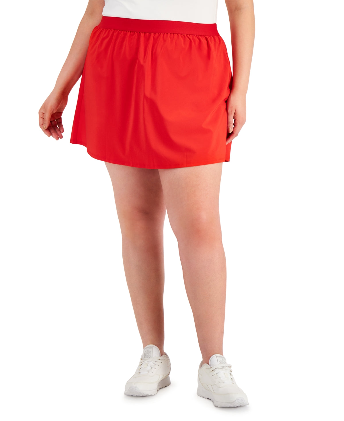 ID Ideology Women's Woven Skort Red Size 1X