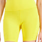 ID Ideology Women's Compression 7 Bike Shorts Yellow