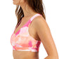ID Ideology Women's Floating Petals Low Impact Bra Pink