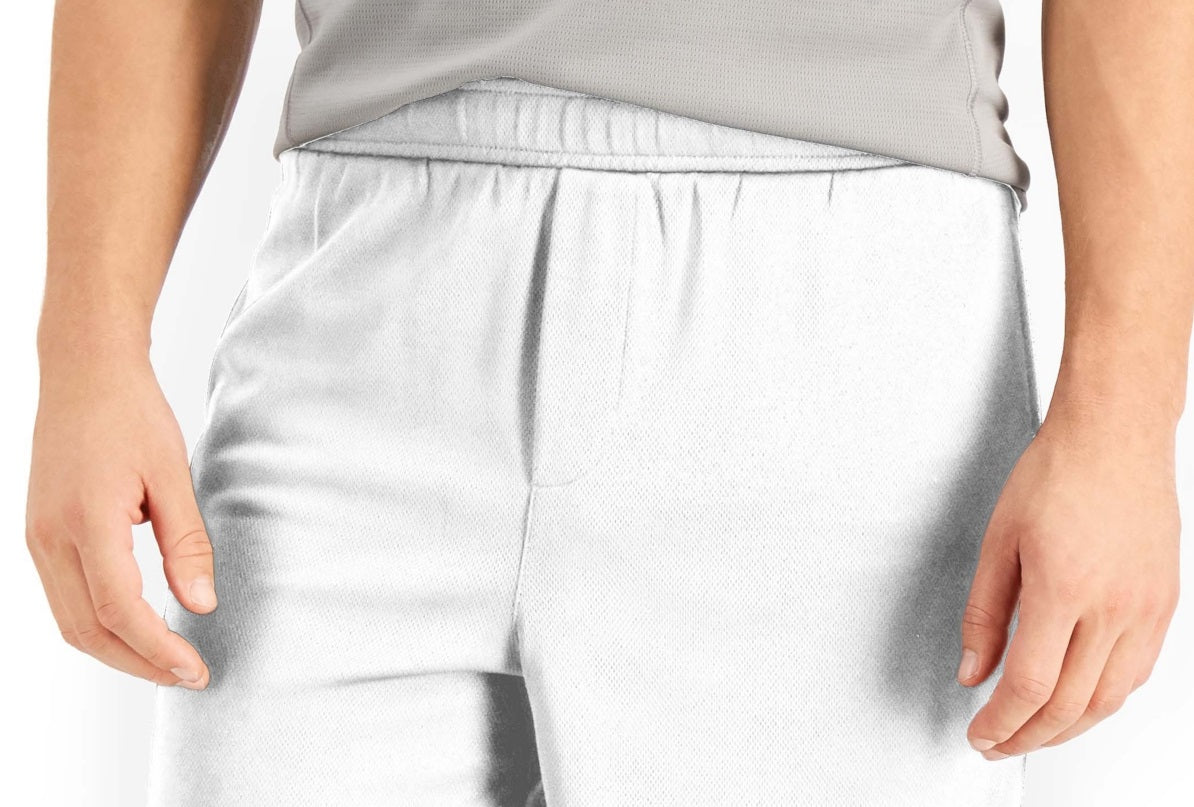 ID Ideology Men's Mesh Break Shorts White Size X-Large