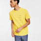 INC International Concepts Men's Zip Pocket T-Shirt Yellow Size Medium