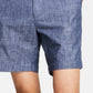 INC International Concepts Men's Chambray Shorts Blue Size 36