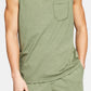 Sun + Stone Men's Sun Washed Knit Pajama Tank Top Green Size Medium