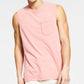 Sun + Stone Men's Sun Washed Knit Pajama Tank Top Orange Size XX-Large