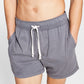 Sun + Stone Men's Sunwashed Knit Pajama Shorts Gray Size XX-Large