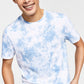 Sun + Stone Men's Scattered Tie Dye Pajama Top Blue Size Medium