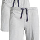 Club Room Men's 2 Pk Solid Pajama Shorts Gray Size X-Large