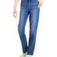 Style & Co Women's Curvy Straight Leg Jeans Blue Size 10 Petite