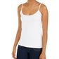 Style & Co Women's Fitted Camisole White Size Petite Medium