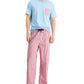 Club Room Men's 2 Pc Pajama Set Red Size Small
