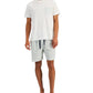 Club Room Men's 2 Pc Pocket T-Shirt & Stripe Shorts Pajama Set Green Size Medium