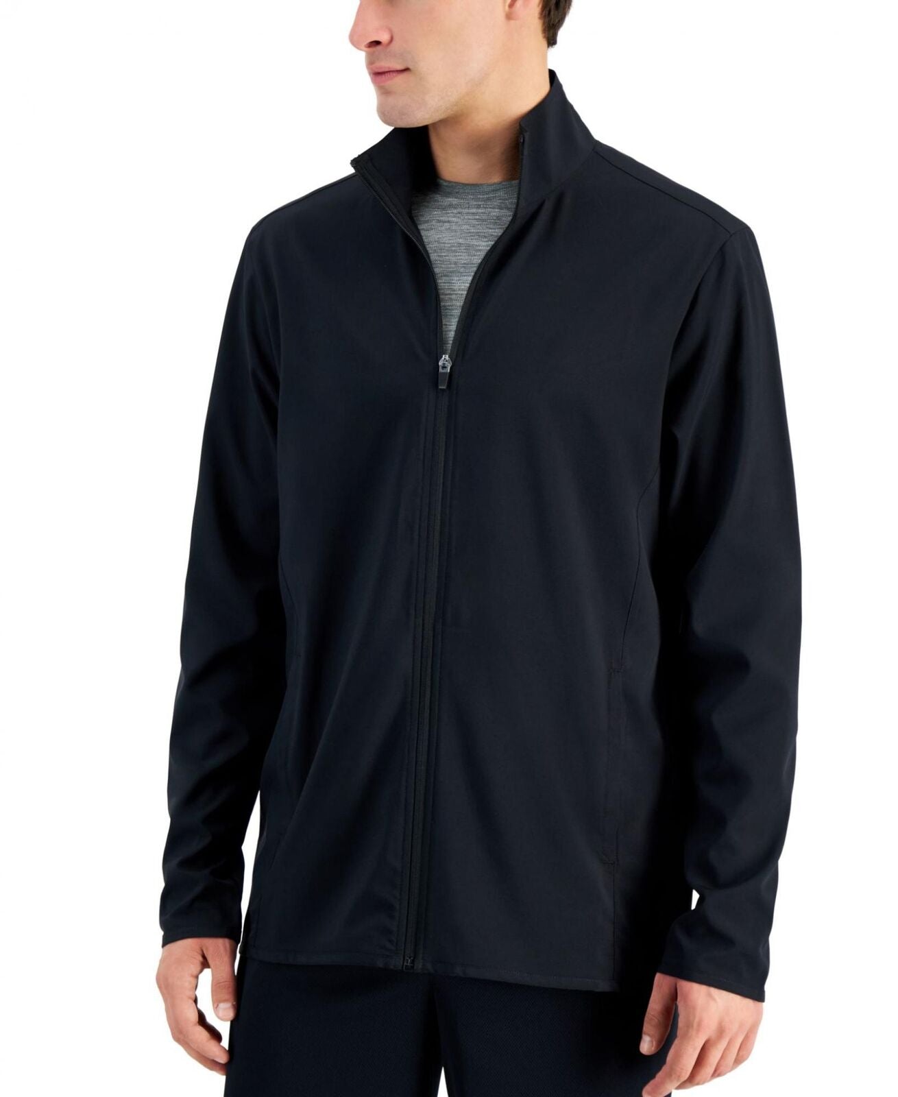 ID Ideology Men's Moisture Wicking Full Zip Jacket Black Size 3X