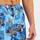 INC International Concepts Men's Zebra 5 Board Shorts Blue Size XX-Large