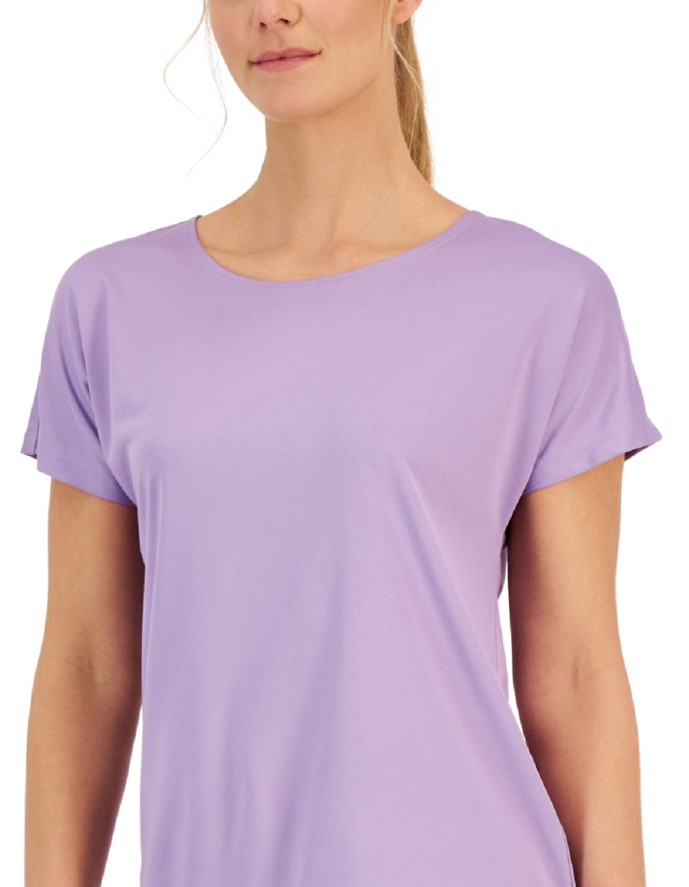 ID Ideology Women's Lightweight Techy T-Shirt Purple Size XX-Large