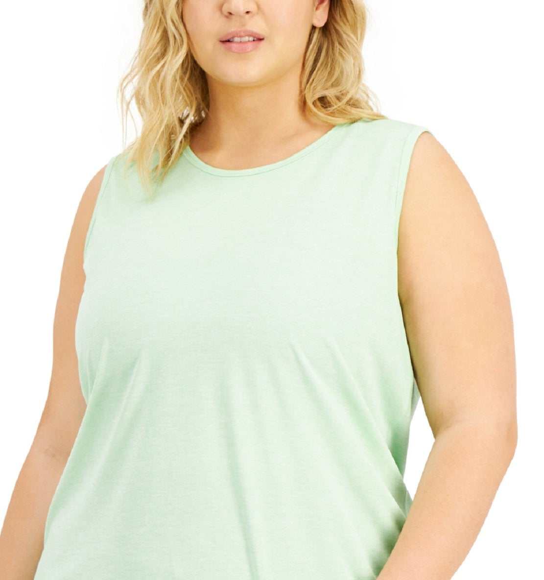 ID Ideology Women's Keyhole Back Tank Top Green