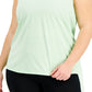 ID Ideology Women's Keyhole Back Tank Top Green