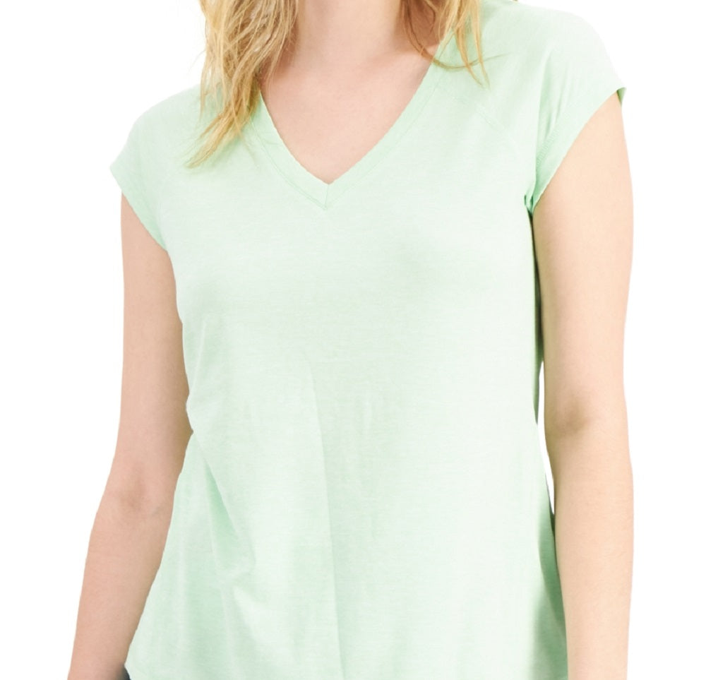 ID Ideology Women's Essentials Rapidry Heathered T-Shirt Green Size XX-Large