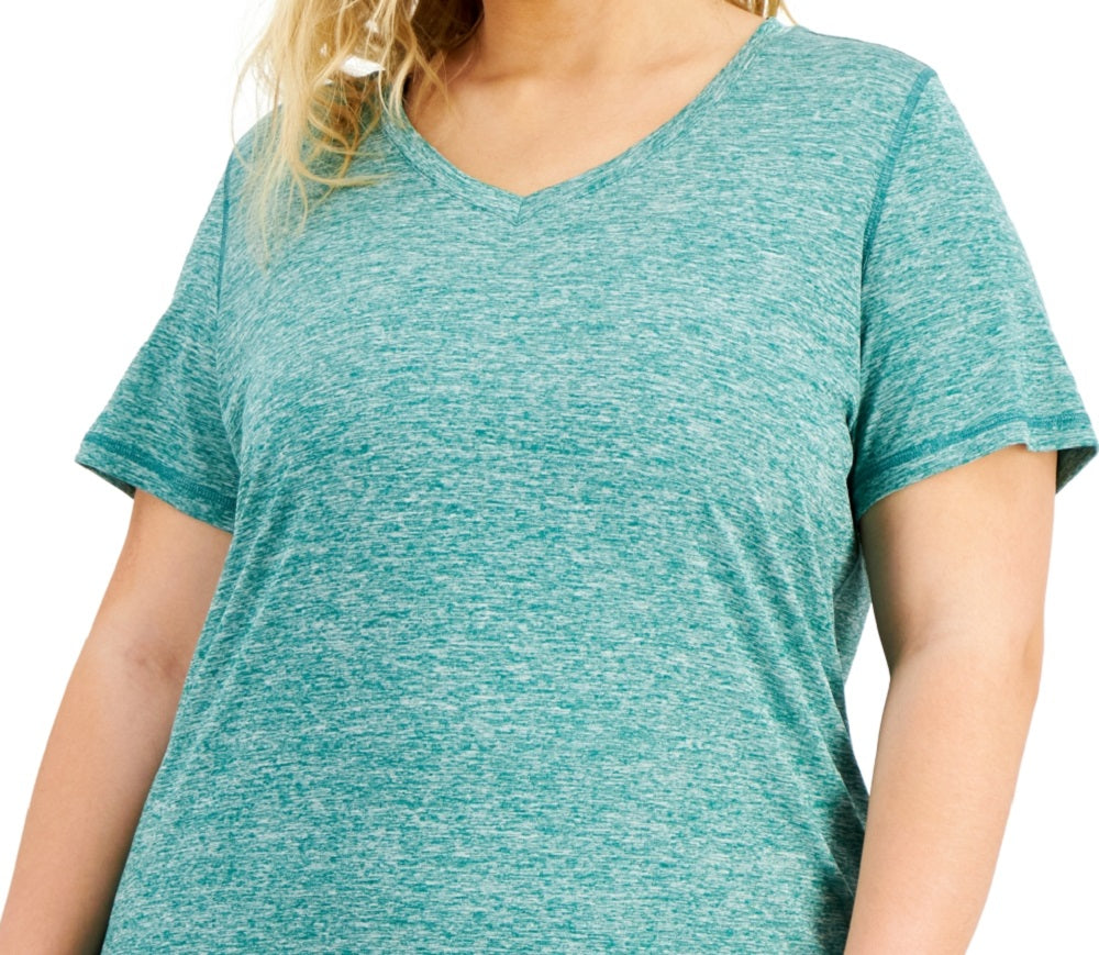 ID Ideology Women's Essentials Rapidry Heathered T-Shirt Green