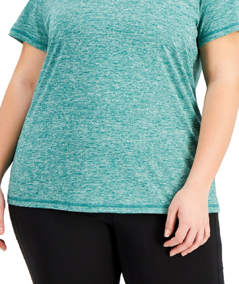 ID Ideology Women's Essentials Rapidry Heathered T-Shirt Green
