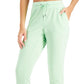 ID Ideology Women's Knit Jogger Pants Green