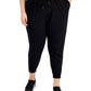 ID Ideology Women's Off Duty Jogger Pants Black Size 1X