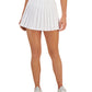 ID Ideology Women's Active Solid Pleated Skort White Size Medium