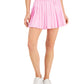 ID Ideology Women's Active Solid Pleated Skort Pink