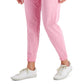 ID Ideology Women's Retro Recycled Jogger Pants Pink Size Large