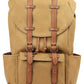 Club Room Men's Backpack With Flaps Brown Size Regular