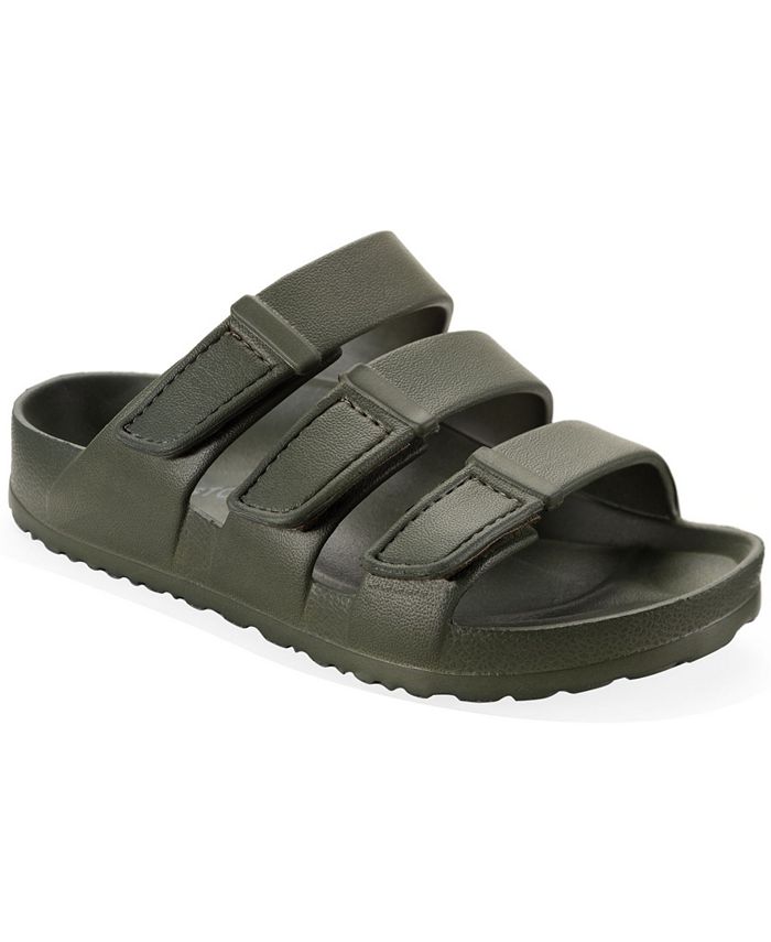 Sun + Stone Big Boy's Bowie Sandals Green Size 5M