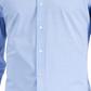 Club Room Men's Slim Fit Collar Button Down Shirt Blue Size Large