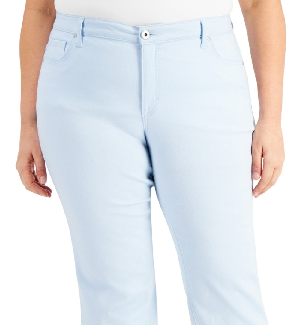 Style & Co Women's Capri Jeans Blue Size 14W