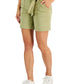 Style & Co Women's Utility Shorts Green Size 8