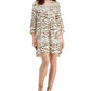 INC International Concepts Women's Tiger Print Dress Brown Size X-Large