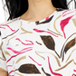 Alfani Women's Printed Tee Pink Size Petite Small