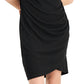 INC International Concepts Women's Ruched Dress Black Size Large