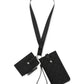 INC International Concepts Women's Ashlii Lanyard Bag Black Size Regular