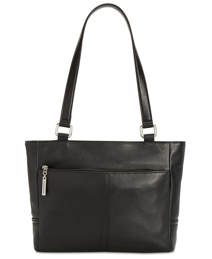 Giani Bernini Women's Nappa Classic Leather Tote Brown Size One Size