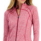 ID Ideology Women's Essentials Performance Zip Jacket Red Size Medium