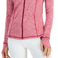 ID Ideology Women's Essentials Performance Zip Jacket Red Size Medium