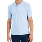 Alfani Men's Regular Fit Sweater Knit Polo Shirt Blue Size Large
