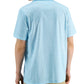 Club Room Men's Fish Print Polo Shirt Blue Size Medium
