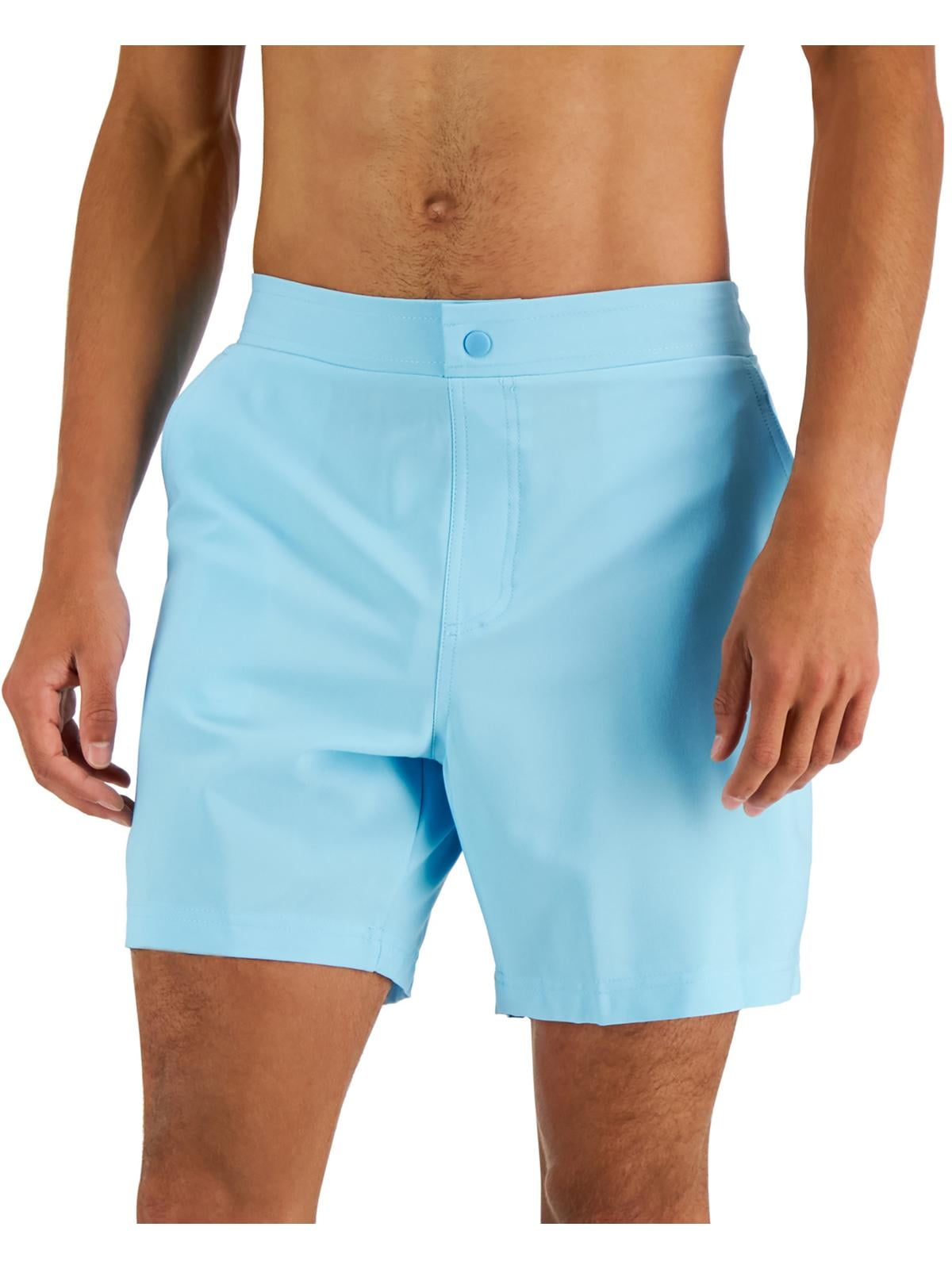 Club Room Men's Beach To Boardwalk Swim Shorts Blue Size XX-Large