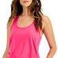 ID Ideology Women's Textured Racerback Tank Top Pink Size Small