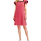 Charter Club Women's Flutter Sleeve Dress Red Size X-Small