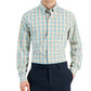 Club Room Men's Slim Fit 4 Way Stretch Dress Shirt Blue Size Medium