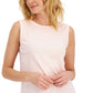 Style & Co Women's Sleeveless Top Pink Size X-Large