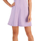 ID Ideology Women's Solid Performance Dress Purple Size X-Small