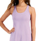 ID Ideology Women's Solid Performance Dress Purple Size X-Small