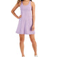 ID Ideology Women's Solid Performance Dress Purple